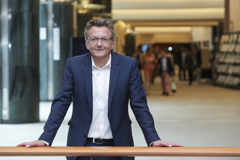 Foto 4: Dietmar KOSTER in the European Parliament in Brussels