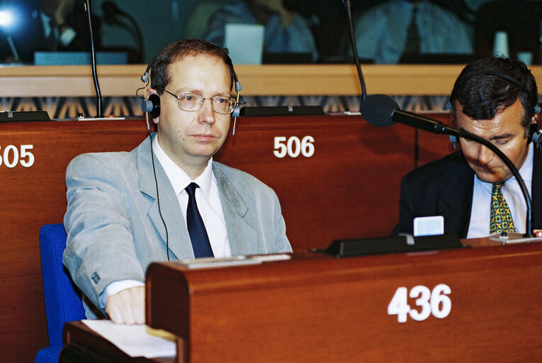 Fotografia 15: MEP Eric PINEL in Strasbourg