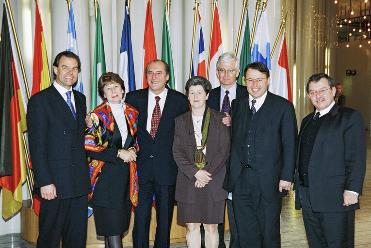 Fotogrāfija 11: The President of Austria makes an official visit to the EP in Strasbourg