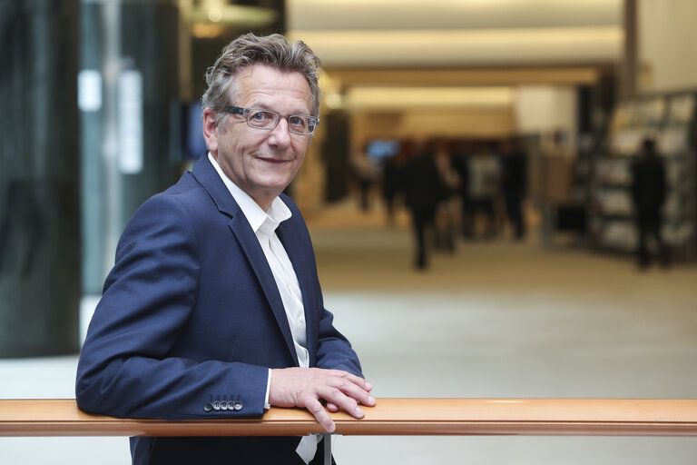 Foto 6: Dietmar KOSTER in the European Parliament in Brussels