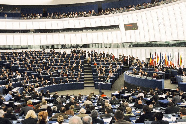 Fotogrāfija 31: Plenary Session at the European Parliament in Strasbourg