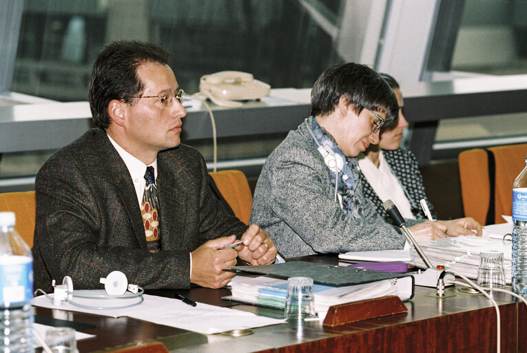 Foto 6: Meeting at the European Parliament in Strasbourg