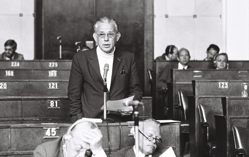 Снимка 12: Plenary session Strasbourg may 1976