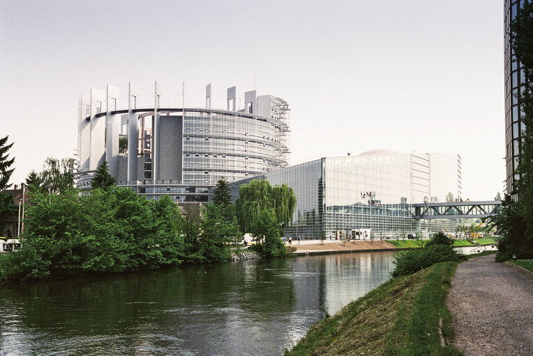 LOW Building at the European Parliament in Strasbourg