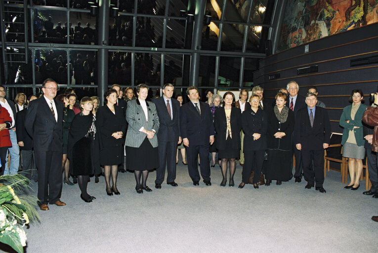 Nuotrauka 50: German MEPs are awarded the German 'Verdienstkreuz' (Merit Cross of the Federal Republic of Germany)