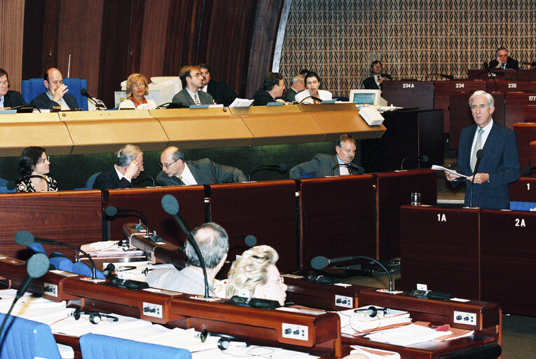 Fotografija 34: Plenary session in Strasbourg - Presentation of the Luxembourg Presidency work programme