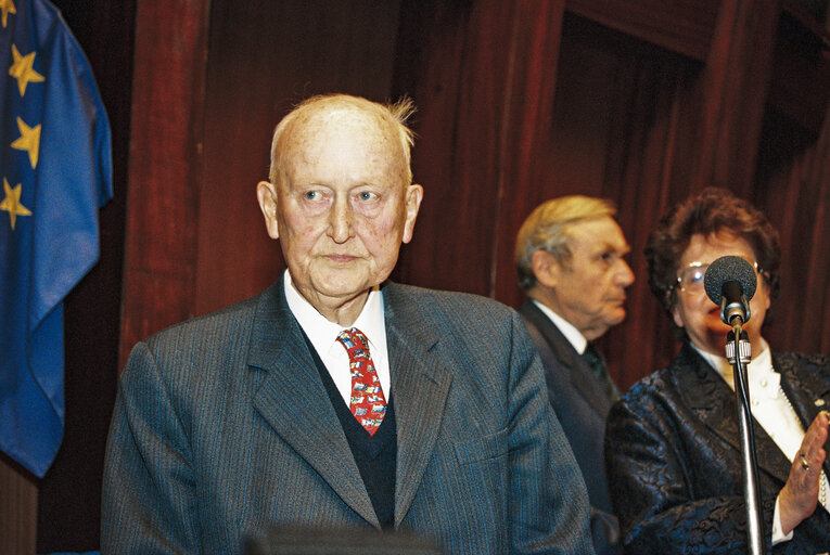 Fotografija 10: 90th anniversary of Pierre PFLIMLIN, Former EP President