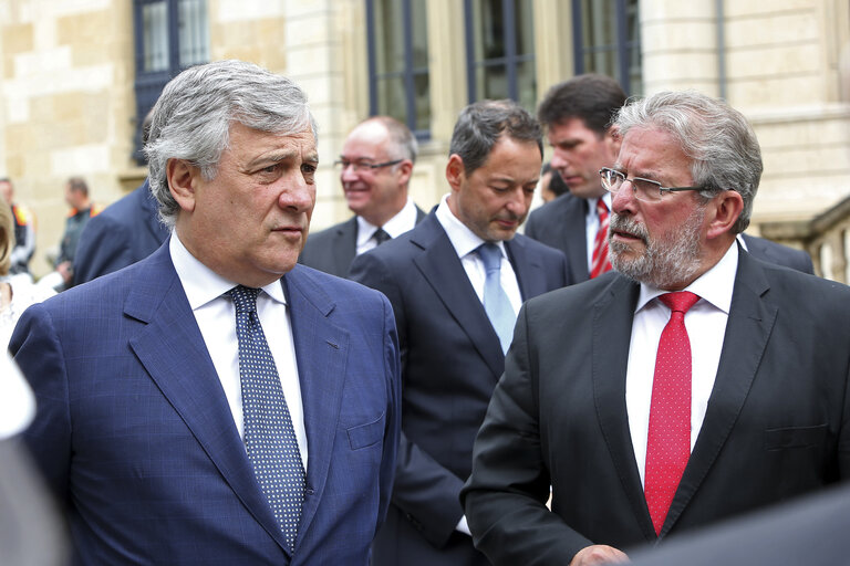 Fotografie 6: Official visit of the President of the European Parliament to Luxembourg- Chamber of the Deputies