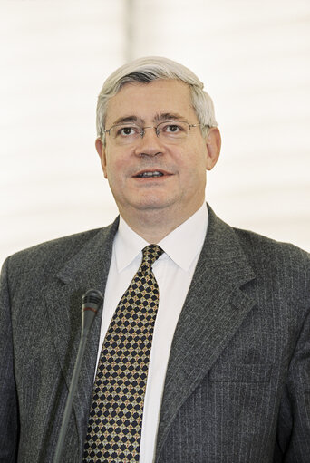 Nuotrauka 7: MEP Bruno GOLLNISCH   at the European Parliament in Strasbourg