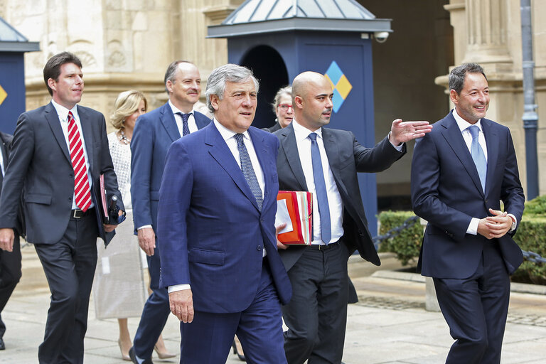 Fotografie 7: Official visit of the President of the European Parliament to Luxembourg- Chamber of the Deputies