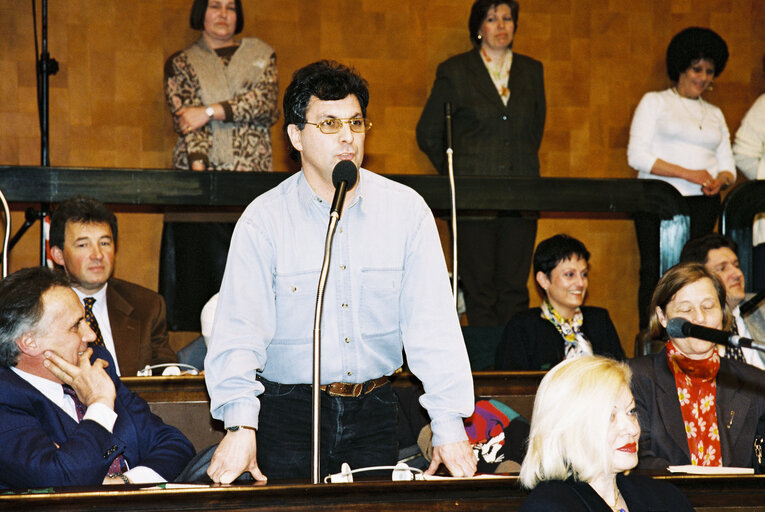 Fotografia 13: Newly appointed Secretary General meets with the EP staff in Luxembourg
