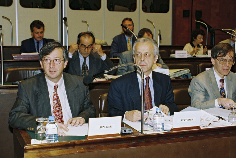 Foto 5: Committee on Budgets - Exchange of views with the President of the Council