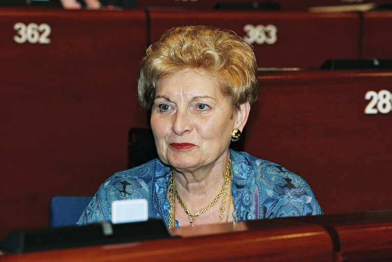 Fotografija 10: Plenary session in Strasbourg - Presentation of the Luxembourg Presidency work programme