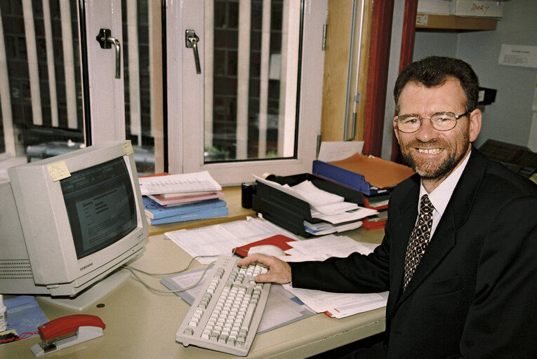 Nuotrauka 3: Portrait of Mep at the European Parliament in Brussels