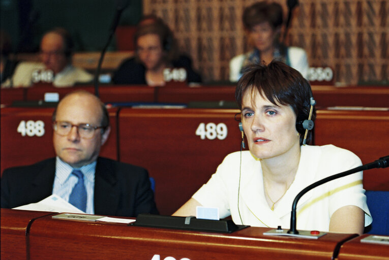 Nuotrauka 2: MEP Anne Christine POISSON attends plenary session in Strasbourg