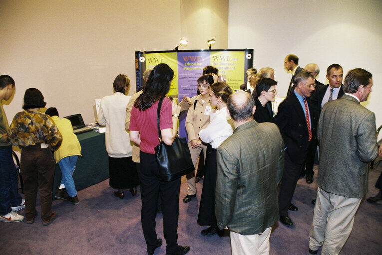 Foto 8: Stand of the WWF and the European Environment agency