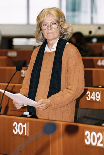 Φωτογραφία 3: MEP Carmen DIEZ DE RIVERA ICAZA at the European Parliament in Brussels