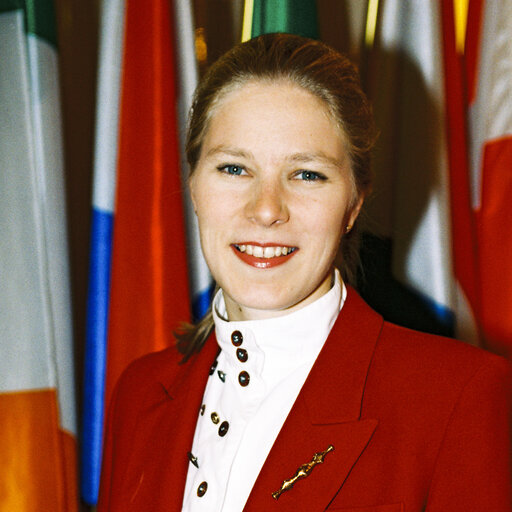 Portrait of Mep Marjo MATIKAINEN KALLSTROM at the European Parlimanr in Strasbourg