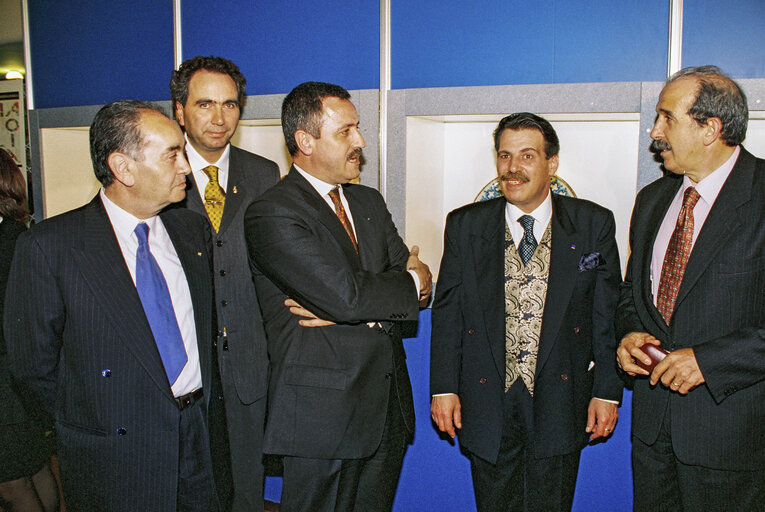 Foto 12: Launch of an exhibition on City Deruta (Umbria - Italy) at the European Parliament in Strasbourg