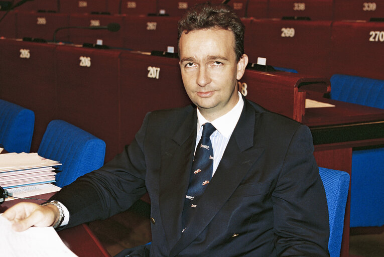 Foto 4: MEP Karl HABSBURG-LOTHRINGEN at the European Parliament in Strasbourg