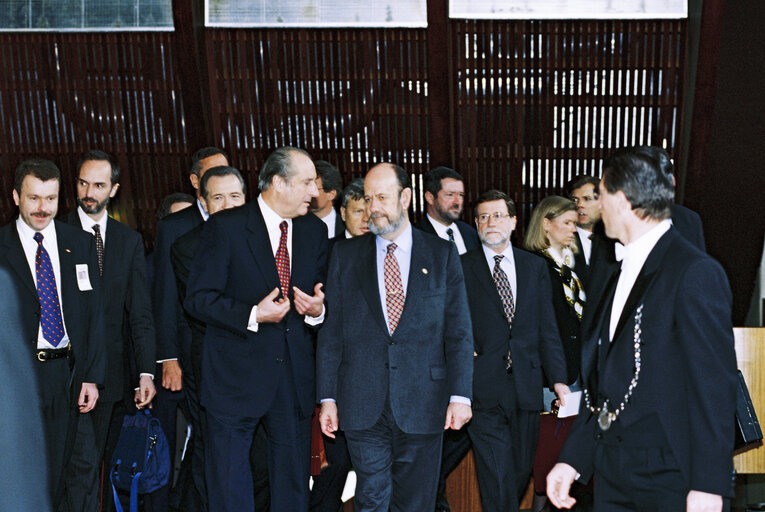 Fotogrāfija 17: The President of Austria makes an official visit to the EP in Strasbourg