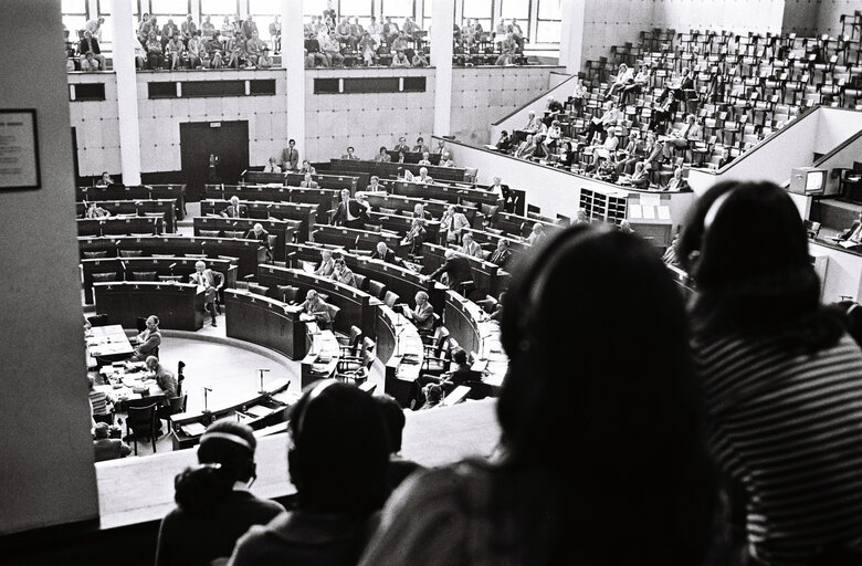 Снимка 4: Plenary session Strasbourg may 1976