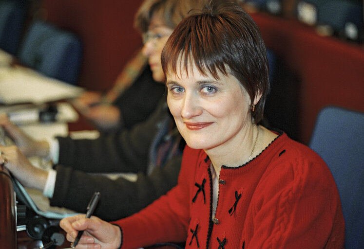 Fotografi 3: MEP Anne Christine POISSON at the European Parliament in Strasbourg