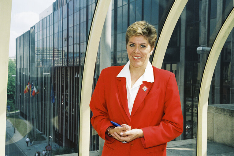 Photo 7 : MEP Lissy GRONER in Brussels