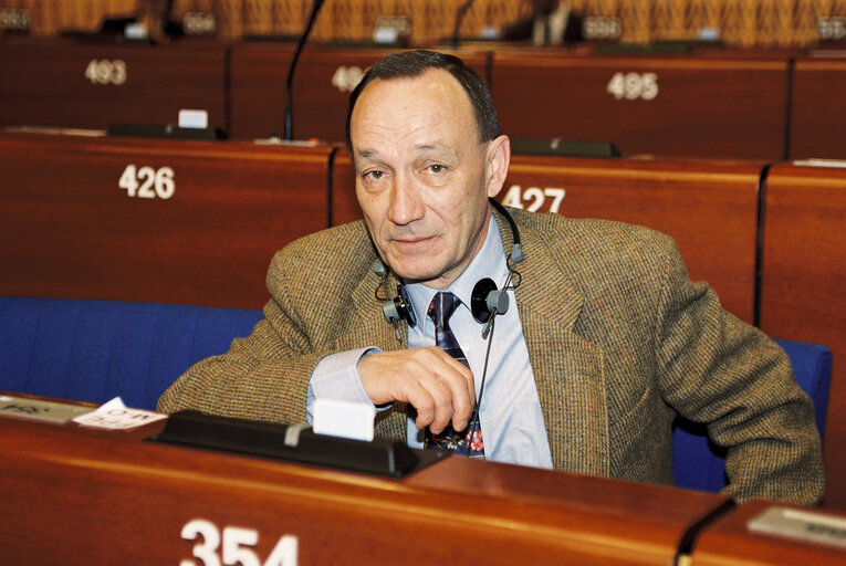 MEP Jyrki OTILA in Plenary Session at the European Parliament in Strasbourg