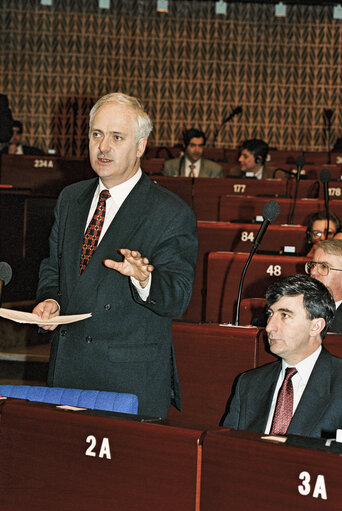 Fotografie 14: Plenary Session in Strasbourg. End of the Irish Presidency of the EU