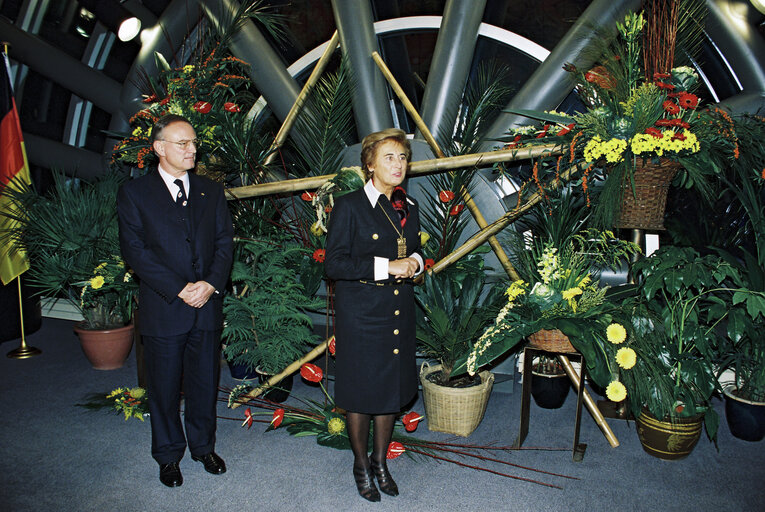 Nuotrauka 10: German MEPs are awarded the German 'Verdienstkreuz' (Merit Cross of the Federal Republic of Germany)