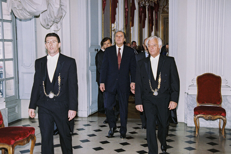 Fotogrāfija 15: The President of Austria makes an official visit to the EP in Strasbourg