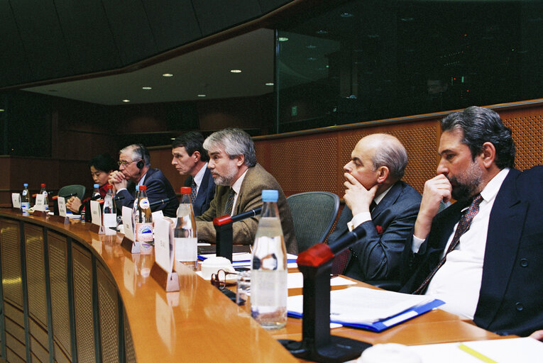 Photo 3: Meeting of the Delegation for relations with the People's Republic of China