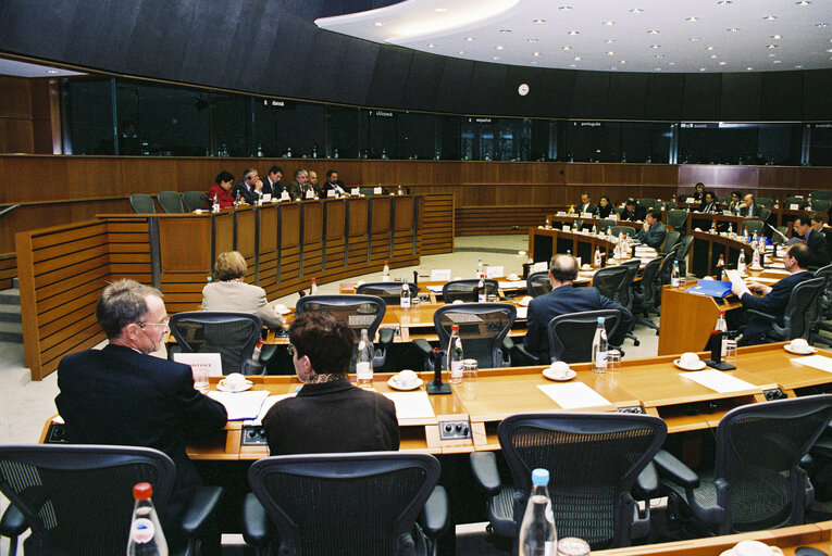 Photo 4: Meeting of the Delegation for relations with the People's Republic of China