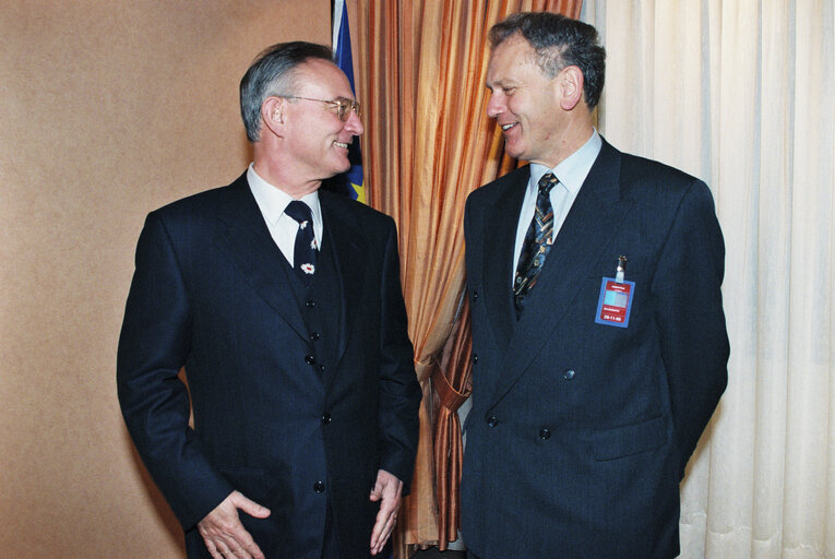 Foto 3: EP President meets with the President of the European Court of Auditors (ECA)