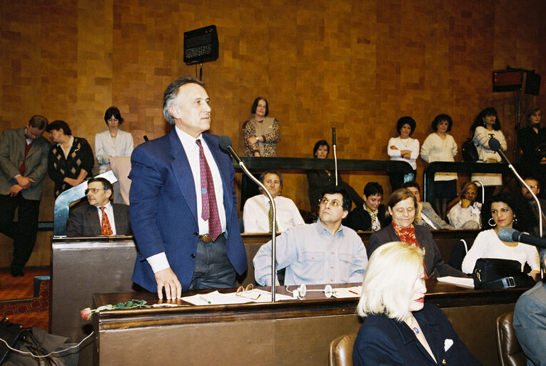 Fotografia 35: Newly appointed Secretary General meets with the EP staff in Luxembourg
