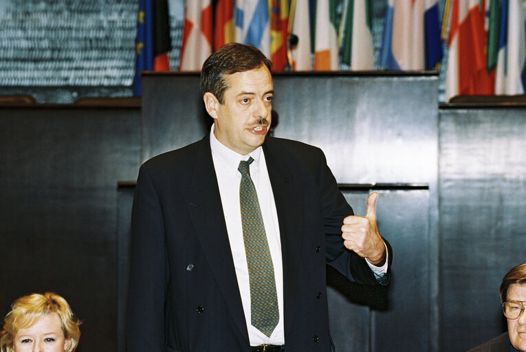 Fotografia 26: Newly appointed Secretary General meets with the EP staff in Luxembourg