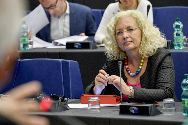 Photo 24 : Karin KADENBACH in the European Parliament in Strasbourg