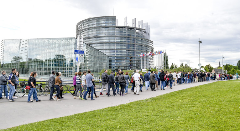 Open Day of the European institutions 2017 - Strasbourg -   Animation photo