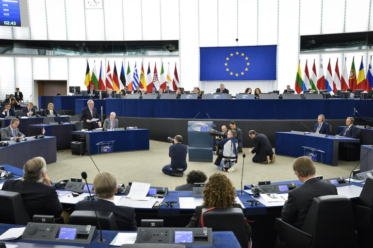 Nuotrauka 44: Plenary session week 20 2017 in Strasbourg - Conclusions of the European Council meeting of 29 April 2017 - European Council and Commission statements