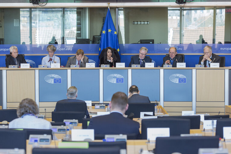 Fotografija 12: TRAN Committee - Exchange of views with TEN-T Coordinators on  ' Boosting intelligent transport systems and innovative financing; facing decarbonisation '