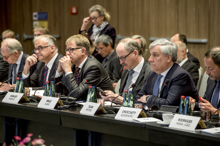 Conference of Presidents in Tallin with the incoming of the Estonian Presidency of the Council