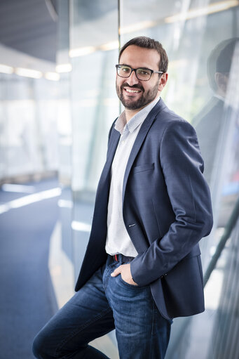 Fotografija 12: Sergio GUTIERREZ PRIETO in the European Paliament in Brussels