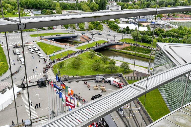 Suriet 12: Open Day of the European institutions 2017 - Strasbourg -   Animation photo