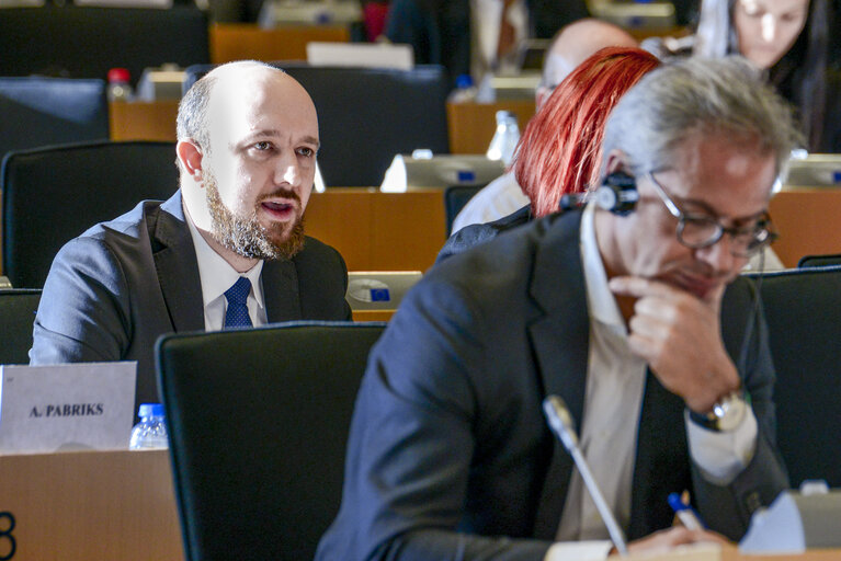 Fotografia 14: INTA Committee hearing on Dual-use reform: ' How to ' future-proof ' EU export controls ? '