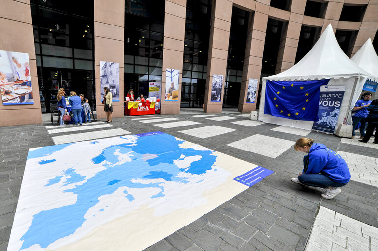 Fotografie 38: Open Day of the European institutions 2017 - Strasbourg -   Animation photo