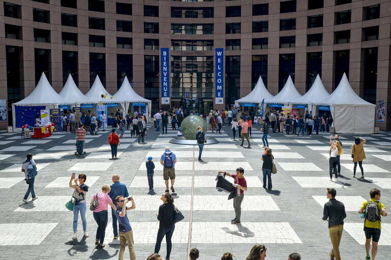 Open Day of the European institutions 2017 - Strasbourg -   Animation photo