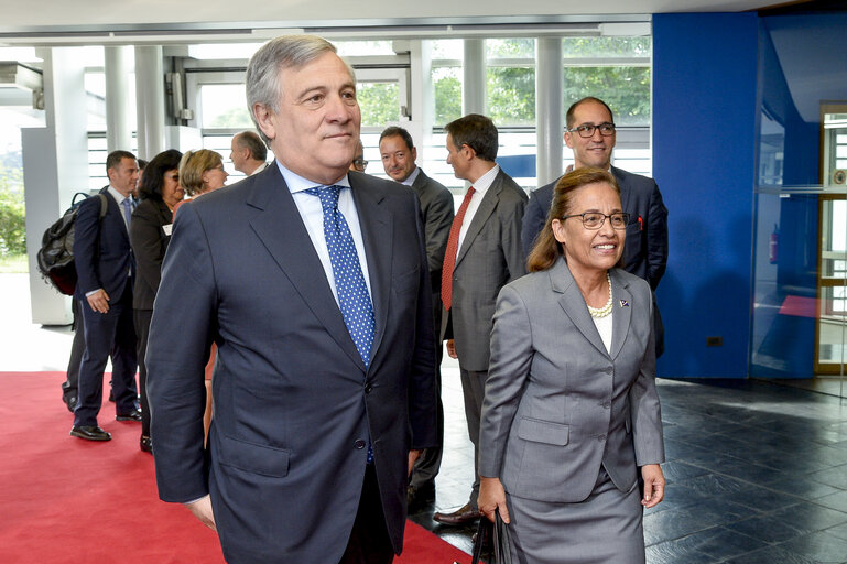 Fotografie 12: Official visit of President of the Republic of the Marshall Islands to the European Parliament in Strasbourg