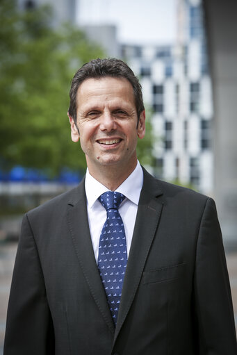 Fotografia 13: Bernd KOLMEL in the European Parliament in Brussels