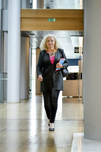 Photo 21 : Karin KADENBACH in the European Parliament in Strasbourg